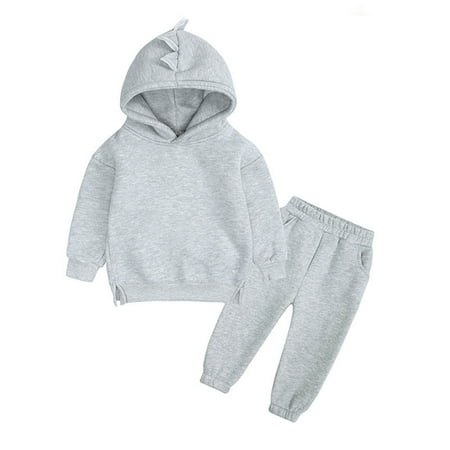DNDKILG Toddler Baby Children Girl Boy Clothing Set Long Sleeve Pullover Hoodie and Set Outfits Gray 1-12Y
DNDKILG Toddler Baby Children Girl Boy Clothing Set Long Sleeve Pullover Hoodie and Set Outfits Gray 1-12Y