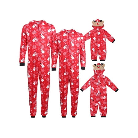 Fullvigor Matching Family Jumpsuits One-Piece Hooded Zip-Front Romper Snowman Pajamas
Fullvigor Matching Family Jumpsuits One-Piece Hooded Zip-Front Romper Snowman Pajamas
