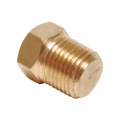 3PC Dial Dial - 9520 - Brass Yellow Sillcock Plug