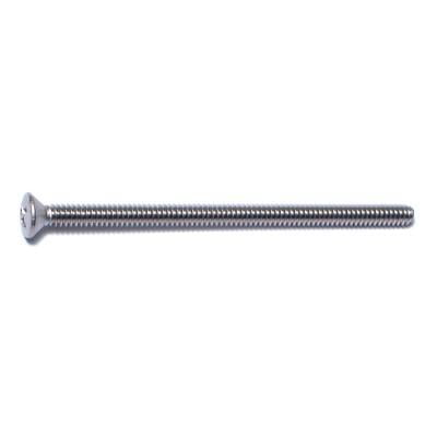 #6-32 x 2-1/2 18-8 Stainless Phillips Oval Machine Screws MSOSS-085 (100 pcs.)
#6-32 x 2-1/2 18-8 Stainless Phillips Oval Machine Screws MSOSS-085 (100 pcs.)