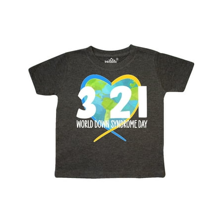 Inktastic 3 21 World Down Syndrome Day with Heart Shaped Earth Gift Toddler Boy or Toddler Girl T-Shirt
Inktastic 3 21 World Down Syndrome Day with Heart Shaped Earth Gift Toddler Boy or Toddler Girl T-Shirt