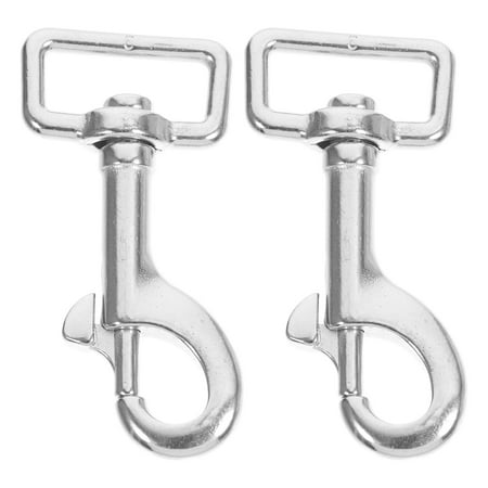 Single Hook 2 Pcs Heavy Duty Snap Swivel Hooks Pet Belt Clip Pole for Flag Stainless Steel
Single Hook 2 Pcs Heavy Duty Snap Swivel Hooks Pet Belt Clip Pole for Flag Stainless Steel
