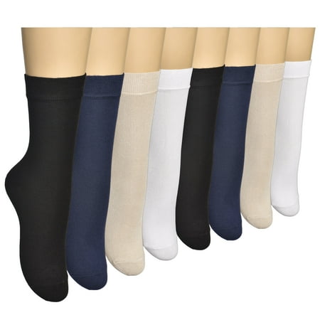 ELYFER 8 Pairs Women Thin Bamboo Above Ankle Seamless Toe Dress Trouser Crew Socks for Business or Casual – Ultra Soft Lightweight Comfortable Breathable Socks
ELYFER 8 Pairs Women Thin Bamboo Above Ankle Seamless Toe Dress Trouser Crew Socks for Business or Casual – Ultra Soft Lightweight Comfortable Breathable Socks