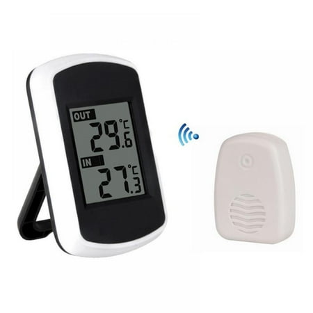 Big Save!LCD Wireless Thermometer Indoor Outdoor Digital Thermometer Electronic Temperature Measurement with Transmitter
Big Save!LCD Wireless Thermometer Indoor Outdoor Digital Thermometer Electronic Temperature Measurement with Transmitter