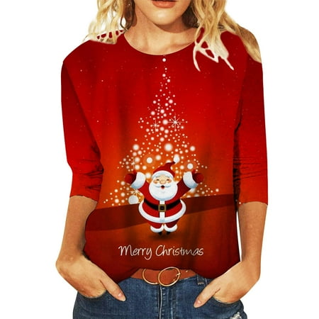 B91xZ Christmas Sweatshirts For Women Women s Basic Long Sleeve T Shirts Crewneck Slim Fit Spandex Tops Plain Layer Underscrub Tees Red XL
B91xZ Christmas Sweatshirts For Women Women s Basic Long Sleeve T Shirts Crewneck Slim Fit Spandex Tops Plain Layer Underscrub Tees Red XL