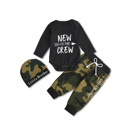 Dooleck New to the Crew Baby Outfit Infant Clothes Bodysuit Halen Pants Set Sleepwear
Dooleck New to the Crew Baby Outfit Infant Clothes Bodysuit Halen Pants Set Sleepwear