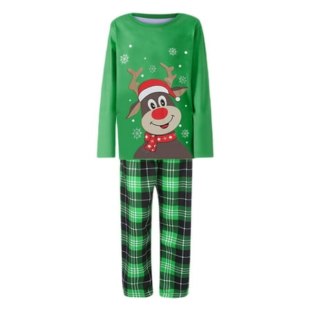 LisenraIn Family Matching Christmas Long Sleeve Elk Printed Tops Plaid Pants Set for Adults Kid Baby Dog
LisenraIn Family Matching Christmas Long Sleeve Elk Printed Tops Plaid Pants Set for Adults Kid Baby Dog