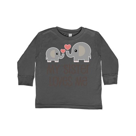 Inktastic My Sister Loves Me Gift Toddler Boy or Toddler Girl Long Sleeve T-Shirt
Inktastic My Sister Loves Me Gift Toddler Boy or Toddler Girl Long Sleeve T-Shirt