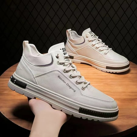 Cathalem Men s Solid Casual Flat Artificial Leather Shoes Fashion Lace Up Casual Shoes Men s Go Walk Max-54601 Sneaker Beige 11
Cathalem Men s Solid Casual Flat Artificial Leather Shoes Fashion Lace Up Casual Shoes Men s Go Walk Max-54601 Sneaker Beige 11