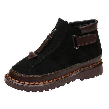 Wesracia Boots For Women Winter Boots Fashion Women s Shoes Thick-soled Colorblock Brock Flat Short Boots
Wesracia Boots For Women Winter Boots Fashion Women s Shoes Thick-soled Colorblock Brock Flat Short Boots