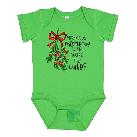 Inktastic Who Needs Mistletoe When You re This Cute Boys or Girls Baby Bodysuit
Inktastic Who Needs Mistletoe When You re This Cute Boys or Girls Baby Bodysuit