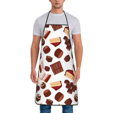 Apron for Men Women Chocolate Print No.J93 Waterproof Chef Kitchen Baking Apron with Long Ties Aprons for Cooking Baking and Gardening Kitchen Collection
Apron for Men Women Chocolate Print No.J93 Waterproof Chef Kitchen Baking Apron with Long Ties Aprons for Cooking Baking and Gardening Kitchen Collection