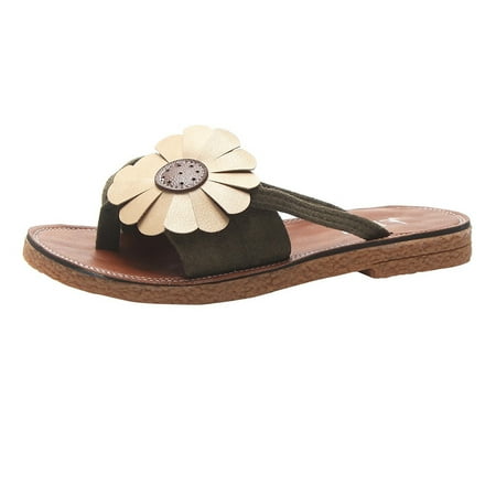 sandals for Women Summer Women Ladies Casual Flat Retro Slippers Flower Shoes Sandals Flip Flops Flock
sandals for Women Summer Women Ladies Casual Flat Retro Slippers Flower Shoes Sandals Flip Flops Flock
