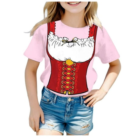 WUXIAN Toddler Girls T-Shirts Fashion Festival Printed Round Neck Short Sleeve Casual Tops Halloween Infants Baby Tee Children Lovely Dailywear
WUXIAN Toddler Girls T-Shirts Fashion Festival Printed Round Neck Short Sleeve Casual Tops Halloween Infants Baby Tee Children Lovely Dailywear