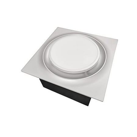 Aero Pure ABF110L6SN 110 CFM Quiet Energy Star Bathroom Fan with LED Light & Night Light - Satin Nickel
Aero Pure ABF110L6SN 110 CFM Quiet Energy Star Bathroom Fan with LED Light & Night Light - Satin Nickel
