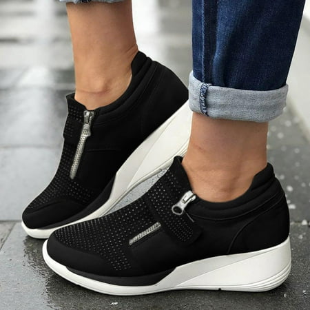 Tangnade Winter Clearance Ladies Fashion Casual Platforms Wedges Crystal Sneakers Sport Shoes for Women
Tangnade Winter Clearance Ladies Fashion Casual Platforms Wedges Crystal Sneakers Sport Shoes for Women