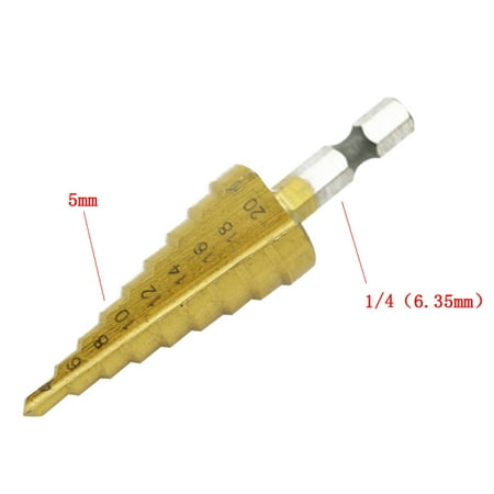 DagobertNiko Hex High Speed Steel Titanium Step Cone Drill Bit Hole Cutter Hss Sheet Metal
DagobertNiko Hex High Speed Steel Titanium Step Cone Drill Bit Hole Cutter Hss Sheet Metal