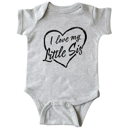 Inktastic I Love My Little Sis in Black Chalk Heart Gift Baby Boy or Baby Girl Bodysuit
Inktastic I Love My Little Sis in Black Chalk Heart Gift Baby Boy or Baby Girl Bodysuit