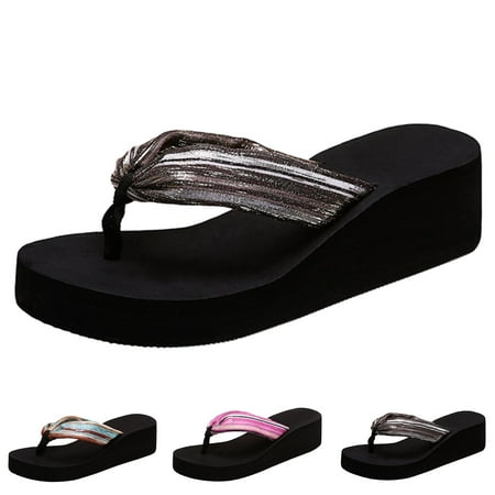 B91xZ Flip Flops For Women Beach Fashion Spring Summer Women Slippers Flip Flops Thick Sole Wedge Heel Slip On Lightweight And Size 9
B91xZ Flip Flops For Women Beach Fashion Spring Summer Women Slippers Flip Flops Thick Sole Wedge Heel Slip On Lightweight And Size 9