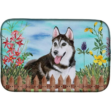 CK1274DDM Absorbent Dish Drying Mat for Kitchen Counter Siberian Husky #2 Spring Dish Drying Mat 14 x 21 multicolor
CK1274DDM Absorbent Dish Drying Mat for Kitchen Counter Siberian Husky #2 Spring Dish Drying Mat 14 x 21 multicolor