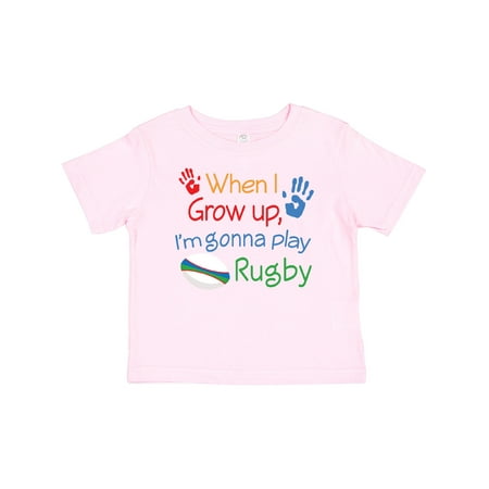 Inktastic Future Rugby Player Gift Baby Boy or Baby Girl T-Shirt 
Inktastic Future Rugby Player Gift Baby Boy or Baby Girl T-Shirt