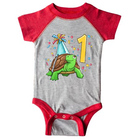 Inktastic 1st Birthday Cute Turtle in Party Hat with Confetti Gift Baby Boy or Baby Girl Bodysuit
Inktastic 1st Birthday Cute Turtle in Party Hat with Confetti Gift Baby Boy or Baby Girl Bodysuit