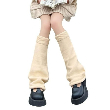 JK Socks Lolita Leg Warmers Loose Long Slouch Socks Women Jk Stocking Harajuku