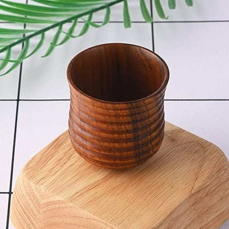 Dsseng Wooden Tea Cups 4 Pack Top-Grade Natural Solid Wood Tea Cup Wine Mug for drinking Tea Coffee Wine Beer Hot Drinks
Dsseng Wooden Tea Cups 4 Pack Top-Grade Natural Solid Wood Tea Cup Wine Mug for drinking Tea Coffee Wine Beer Hot Drinks