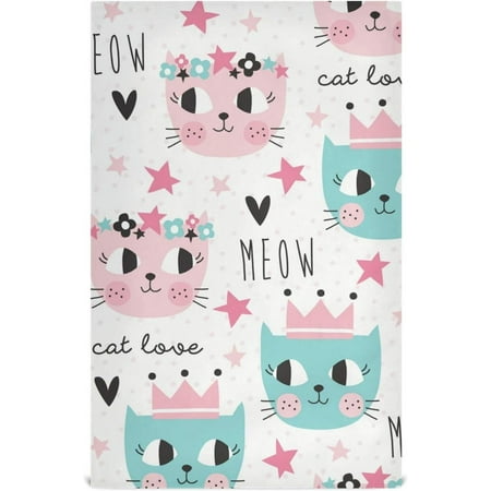 Bestwell 4 pieces Cat Kitchen Dish Towel Super Absorbent Soft Drying Cloth Tea Bar Towels 28 x 18
Bestwell 4 pieces Cat Kitchen Dish Towel Super Absorbent Soft Drying Cloth Tea Bar Towels 28 x 18