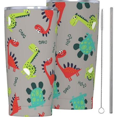 Cute Dinosaurs Pattern Background Tumbler Travel Coffee Mug With Flip Lid 20 Oz Insulated Tumbler Cup Gift For Father Mother Friend Birthday
Cute Dinosaurs Pattern Background Tumbler Travel Coffee Mug With Flip Lid 20 Oz Insulated Tumbler Cup Gift For Father Mother Friend Birthday