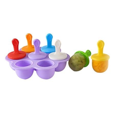 Silicone Popsicle Mold Ice Pop Molds for Kids Baby Popsicle Molds Maker Mini 7-Cavity Egg Bite Mold Reusable Baby Food Storage Container
Silicone Popsicle Mold Ice Pop Molds for Kids Baby Popsicle Molds Maker Mini 7-Cavity Egg Bite Mold Reusable Baby Food Storage Container