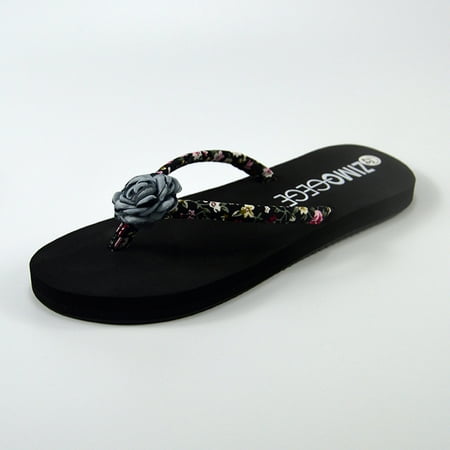 Yoslce Slippers for Women Fashion Floral Wedges Non-slip Flat Heel Flip-flops Slippers Shoes
Yoslce Slippers for Women Fashion Floral Wedges Non-slip Flat Heel Flip-flops Slippers Shoes