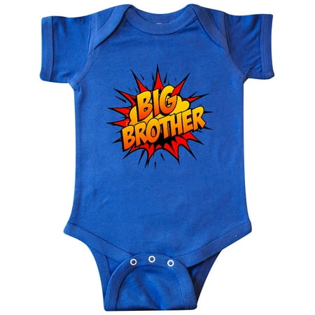 Inktastic Big Brother Super Hero Gift Baby Boy Bodysuit