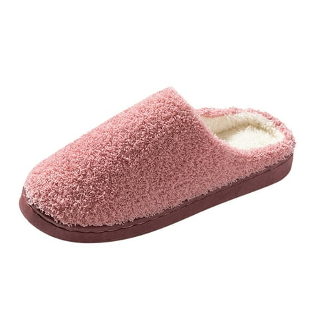 GNEIKDEING able Autumn Winter Women Slippers Flat Bottom Non Slip Short Plush Warm Comfortable Solid Color Round Toe Indoor Gift on Clearance 
GNEIKDEING able Autumn Winter Women Slippers Flat Bottom Non Slip Short Plush Warm Comfortable Solid Color Round Toe Indoor Gift on Clearance