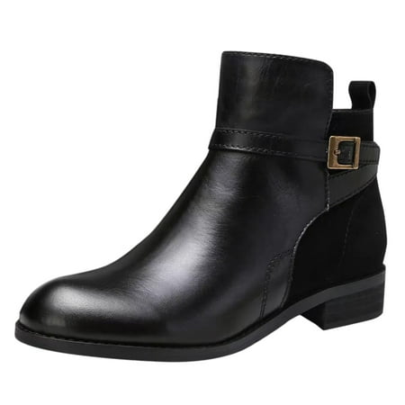 GNEIKDEING Side Zip Chunky Heeled Boots For Women Ankle Boots RetroShort Booties Ladies Shoes Gift on Clearance
GNEIKDEING Side Zip Chunky Heeled Boots For Women Ankle Boots RetroShort Booties Ladies Shoes Gift on Clearance