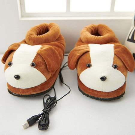 Voncos Womens Slippers- USB Heated Slippers Heated Feet Warmer Winter Heating Shoes Warm Plush Indoor Comfort Slippers Clearance Shoes Brown One Size
Voncos Womens Slippers- USB Heated Slippers Heated Feet Warmer Winter Heating Shoes Warm Plush Indoor Comfort Slippers Clearance Shoes Brown One Size