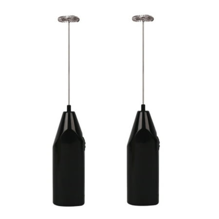 2 Pack Handheld Milk Frother Electric Hand Foamer Blender for Drink Mixer Perfect for Bulletproof coffee Matcha Hot Chocolate Mini Battery Operated Milk Whisk Frother - Black
2 Pack Handheld Milk Frother Electric Hand Foamer Blender for Drink Mixer Perfect for Bulletproof coffee Matcha Hot Chocolate Mini Battery Operated Milk Whisk Frother - Black
