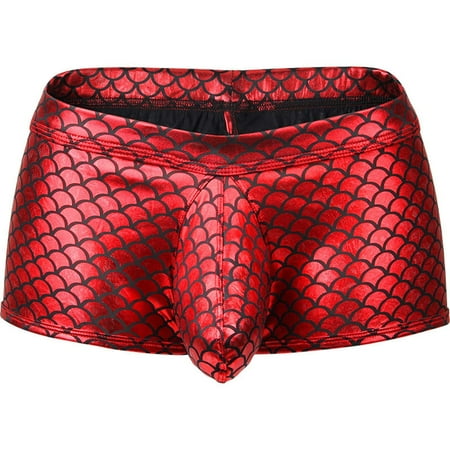 JNGSA Boxers for Men Men s Panties Men s Boxer Pants Imitation Leather Boxers Panties Briefs Red
JNGSA Boxers for Men Men s Panties Men s Boxer Pants Imitation Leather Boxers Panties Briefs Red