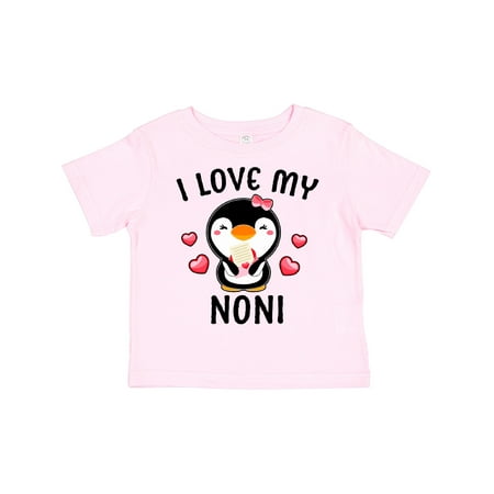 Inktastic I Love My Noni with Cute Penguin and Hearts Gift Toddler Toddler Girl T-Shirt
Inktastic I Love My Noni with Cute Penguin and Hearts Gift Toddler Toddler Girl T-Shirt