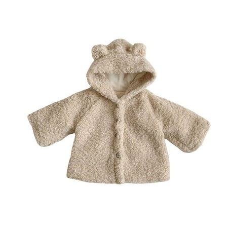 Odeerbi Toddler Winter Coat Kids Boys Girls Outerwear Jackets Baby Clothes Woolen Hooded Coat Clothes Plush Cotton Padded Jacket Cotton Clothes Baby Warm Coat Beige
Odeerbi Toddler Winter Coat Kids Boys Girls Outerwear Jackets Baby Clothes Woolen Hooded Coat Clothes Plush Cotton Padded Jacket Cotton Clothes Baby Warm Coat Beige