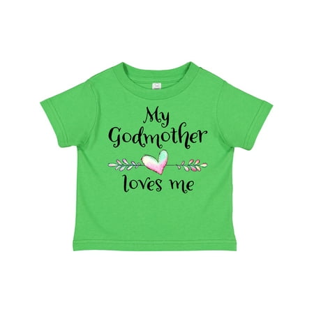 Inktastic My Godmother Loves Me- Heart Godchild Gift Toddler Boy or Toddler Girl T-Shirt
Inktastic My Godmother Loves Me- Heart Godchild Gift Toddler Boy or Toddler Girl T-Shirt