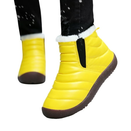 RUICUW Children Shoes Comfortable Soft Sole Plus Velvet Warm Snow Boots Fashion Outdoor Warm Children Snow Boots 9.5-10 Years
RUICUW Children Shoes Comfortable Soft Sole Plus Velvet Warm Snow Boots Fashion Outdoor Warm Children Snow Boots 9.5-10 Years