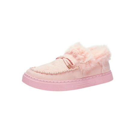 Eloshman Womens Moccasin Slippers Non-Slip House Slipper Winter Warm Loafers Shoes Pink 10
Eloshman Womens Moccasin Slippers Non-Slip House Slipper Winter Warm Loafers Shoes Pink 10