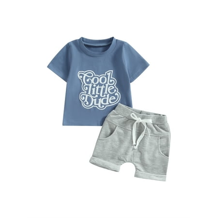 Bagilaanoe 2pcs Toddler Baby Boy Short Pants Set Short Sleeve Letter Print T Shirt Tops + Shorts 6M 12M 18M 24M 3T Kids Casual Summer Outfits
Bagilaanoe 2pcs Toddler Baby Boy Short Pants Set Short Sleeve Letter Print T Shirt Tops + Shorts 6M 12M 18M 24M 3T Kids Casual Summer Outfits