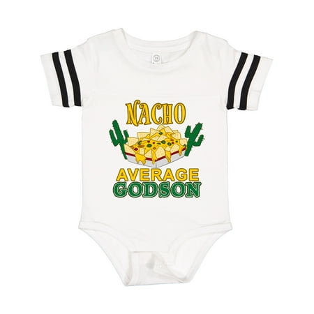 Inktastic Nacho Average Godson with Nachos and Cacti Gift Baby Boy or Baby Girl Bodysuit
Inktastic Nacho Average Godson with Nachos and Cacti Gift Baby Boy or Baby Girl Bodysuit