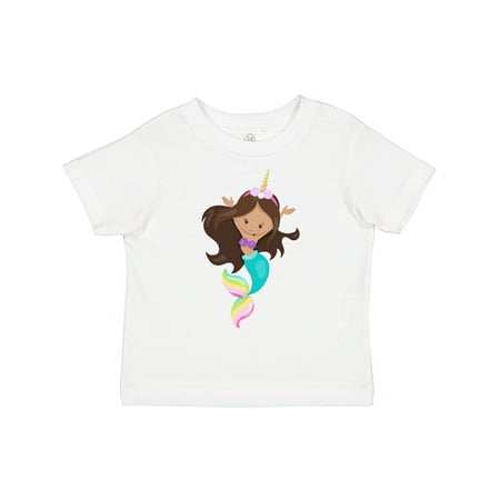 Inktastic Unicorn Mermaid Latina Mermaid Brown Hair Shell Gift Toddler Toddler Girl T-Shirt
Inktastic Unicorn Mermaid Latina Mermaid Brown Hair Shell Gift Toddler Toddler Girl T-Shirt