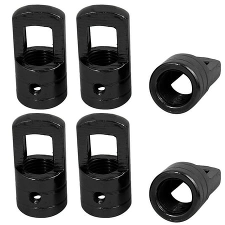 6pcs 15mm x 27mm M10 Female Thread Lamp Loop Ring Black for DIY Chandelier
6pcs 15mm x 27mm M10 Female Thread Lamp Loop Ring Black for DIY Chandelier