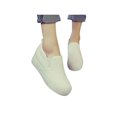 Zodanni Womens Flats Slip On Loafers Non-Slip Casual Shoes Lightweight Canvas Shoe Ladies Driving Low Top Comfort Loafer White 4.5
Zodanni Womens Flats Slip On Loafers Non-Slip Casual Shoes Lightweight Canvas Shoe Ladies Driving Low Top Comfort Loafer White 4.5