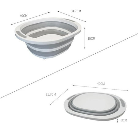 Kitchen Gadgets Foldable Cutting Board 3 In 1 Cutting Board Multifunctional Storage Basket
Kitchen Gadgets Foldable Cutting Board 3 In 1 Cutting Board Multifunctional Storage Basket