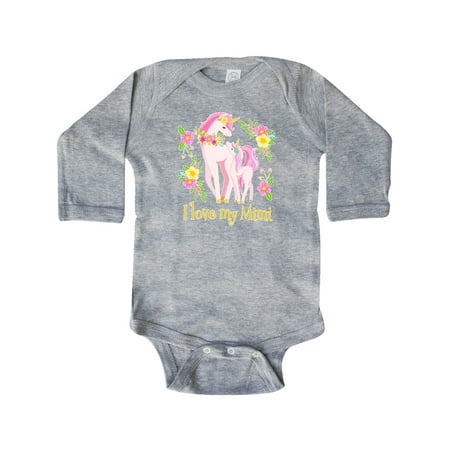 Inktastic I Love My Mimi Unicorn with Pink and Yellow Flowers Gift Baby Boy or Baby Girl Long Sleeve Bodysuit
Inktastic I Love My Mimi Unicorn with Pink and Yellow Flowers Gift Baby Boy or Baby Girl Long Sleeve Bodysuit